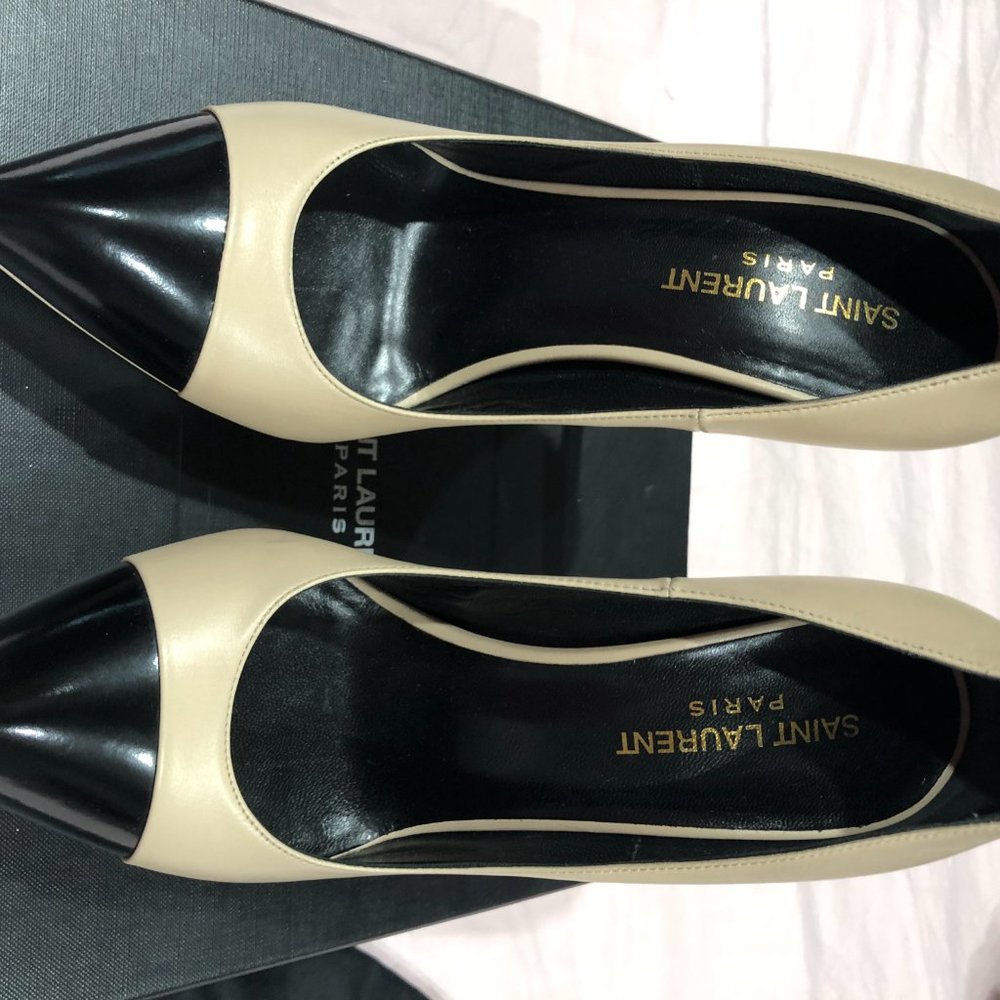 YSL "Tribute Two" Platform Pumps